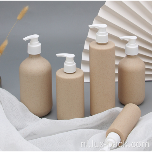 Biologisch afbreekbare douchegel shampoo en make -upfles